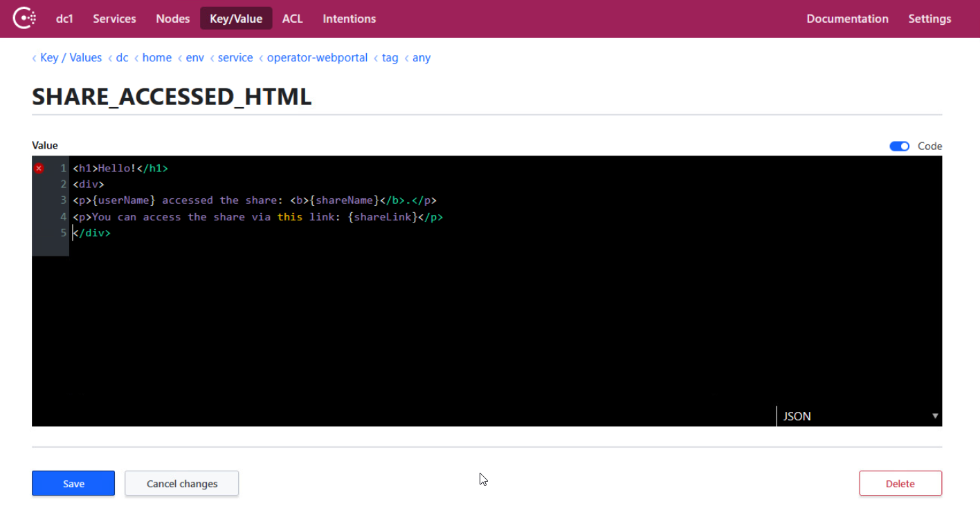 SHARE_ASSIGNED_HTML in Consul ACL